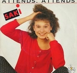 ANNEES 80, 80's, eighties, clip, musique, Top 50, Marc Toesca, Saki, attends attends, Lolita, Elsa, Elise, Elisa prevand, souvenirs, nostalgie, 45 tours, disque